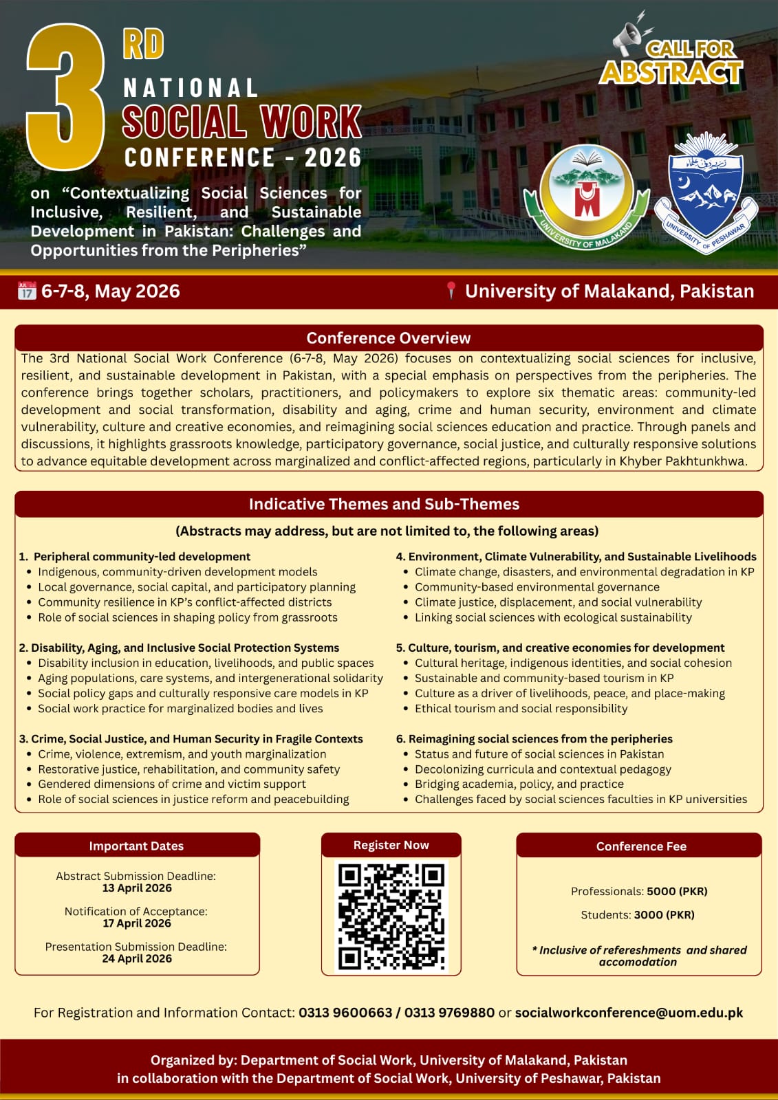 3rd National Social Work Conference 2026